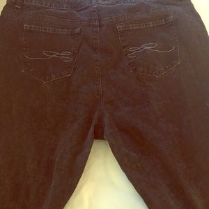 Women’s black jeans